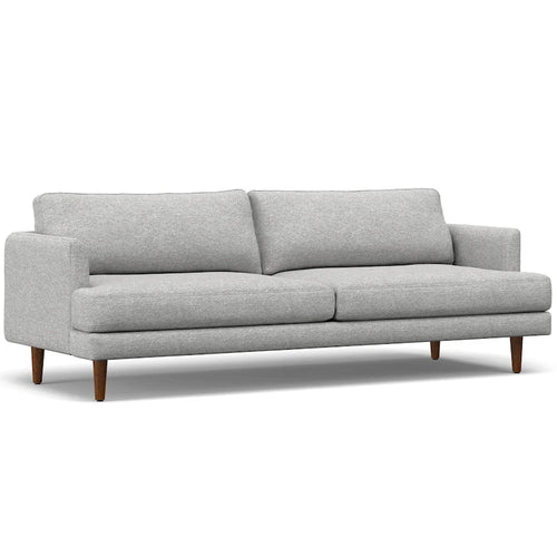 228 cm breites Sofa im Mid-Century Modern Stil