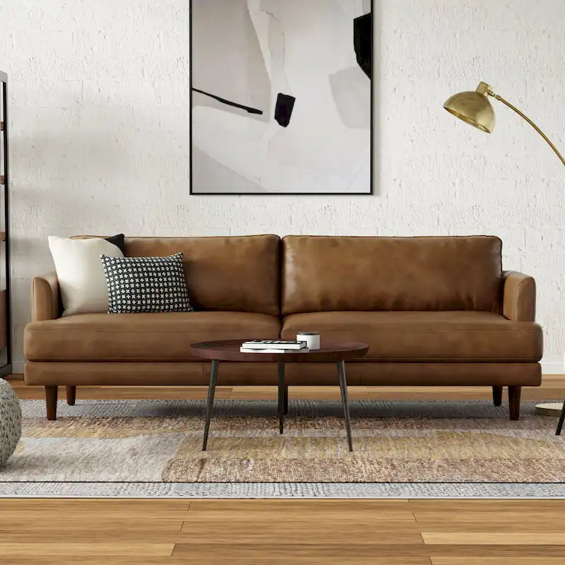 228 cm breites Sofa im Mid-Century Modern Stil