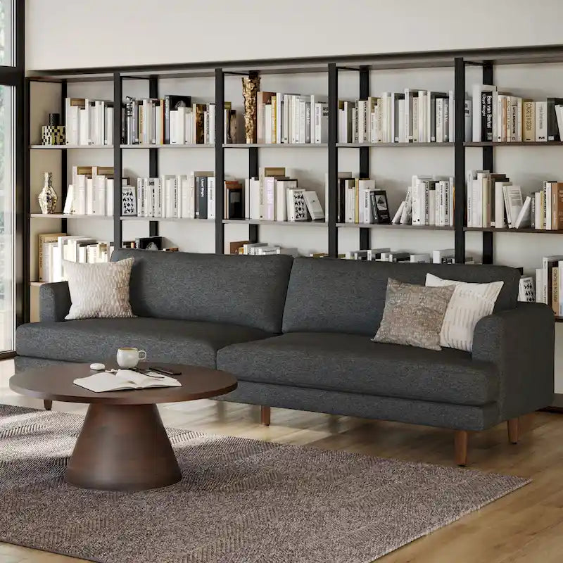 228 cm breites Sofa im Mid-Century Modern Stil