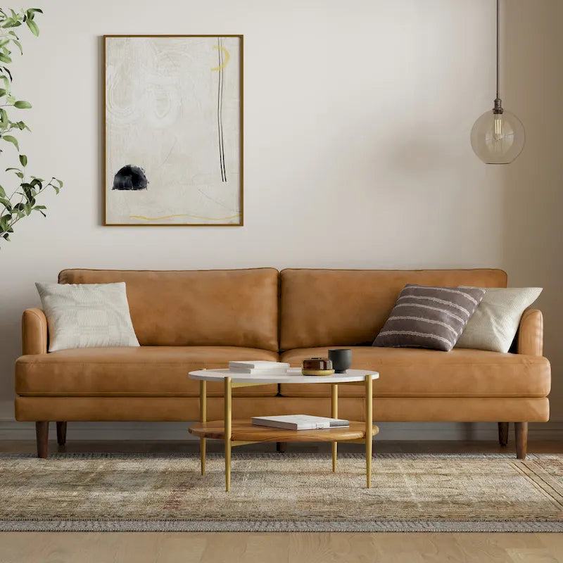 228 cm breites Sofa im Mid-Century Modern Stil