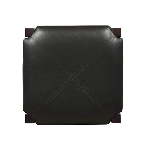 Rückenfreie 63,5 cm hohe Barhocker, 2er-Set – Espressiobraun