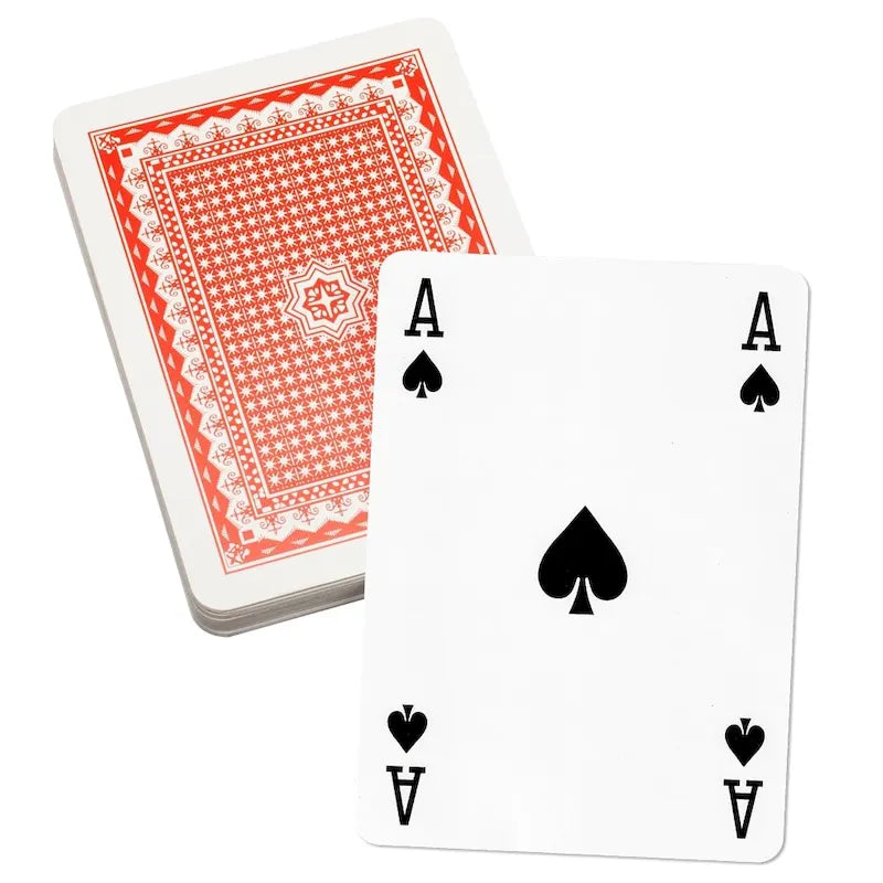 GSE 8x11 Super Jumbo Playing Cards, Giant Playing Card Deck, Oversize Large Huge Playing Cards for All Ages