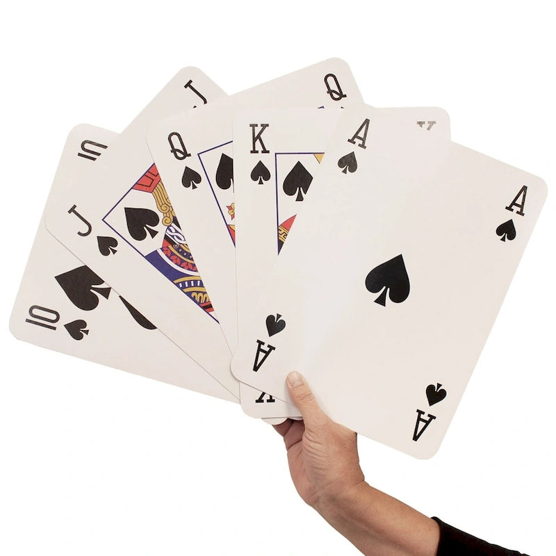 8x11 Super Jumbo Spielkarten, Riesen-Spielkartendeck für jedes Alter