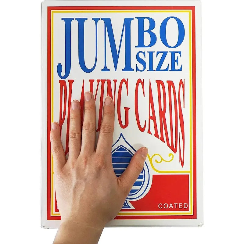 8x11 Super Jumbo Spielkarten, Riesen-Spielkartendeck für jedes Alter