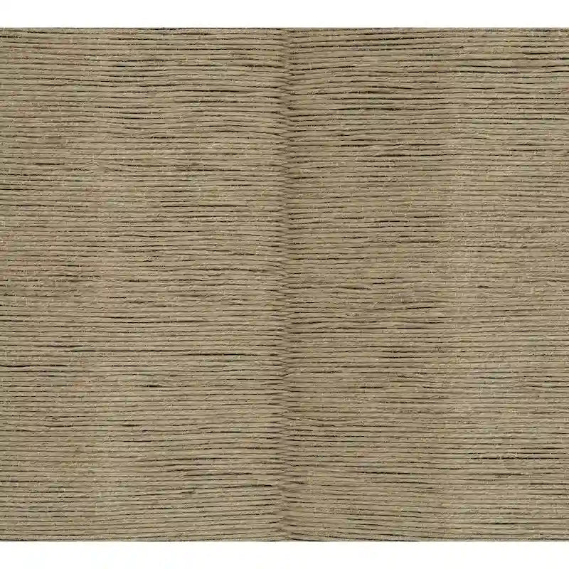 Akzentbank aus schwarzer und natürlicher Jute – 122,25 cm B x 40,97 cm T x 45,72 cm H