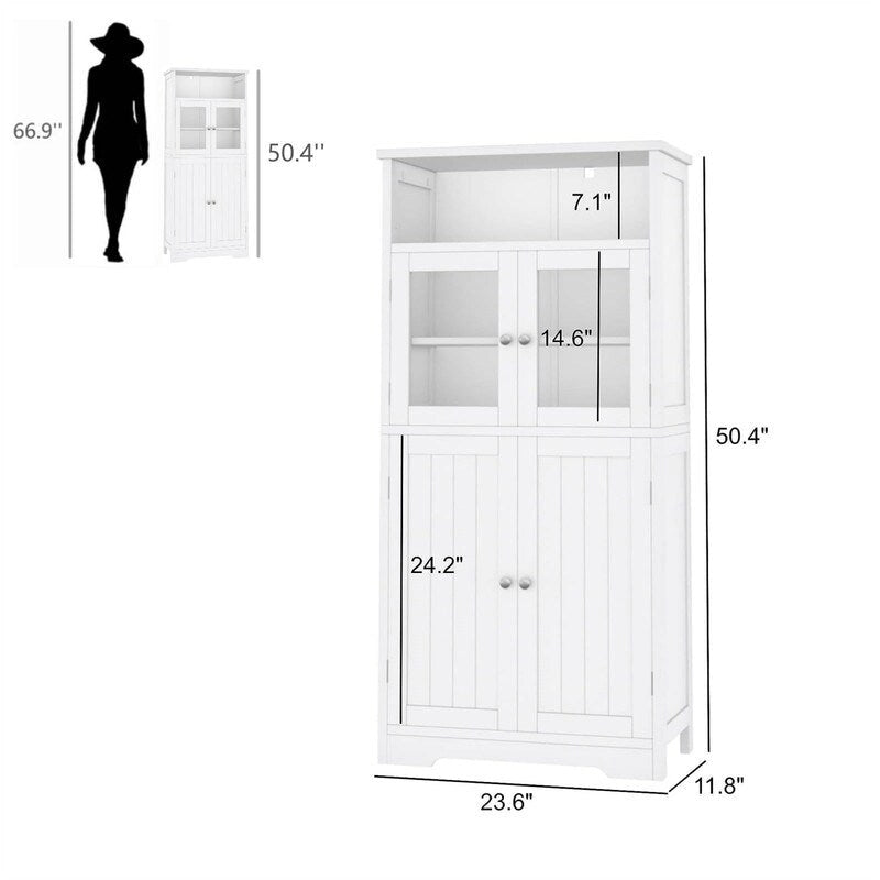 Badezimmerschrank - 11,78T x 23,6B x 50,4H