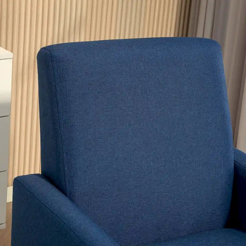 Minimalistisch Eleganter Sessel mit Massivholzrahmenkonstruktion und Neuem Weichen Schwamm